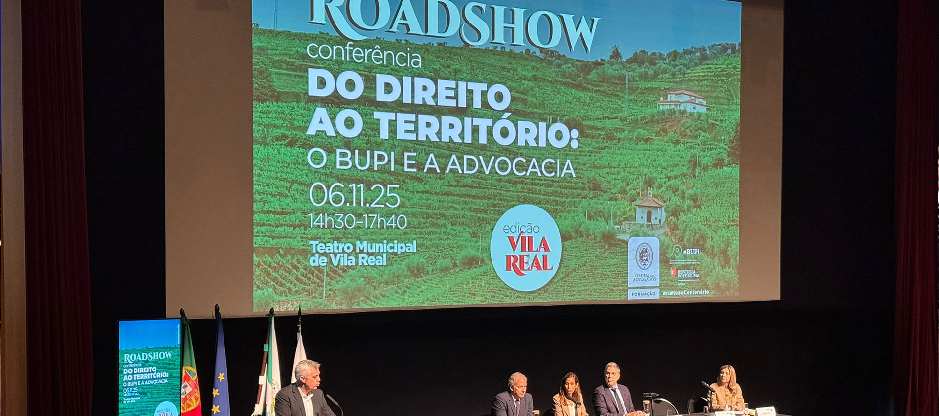 VILA REAL ACOLHE CONFERÊNCIA “DO DIREITO AO TERRITÓRIO: O BUPi E A ADVOCACIA”