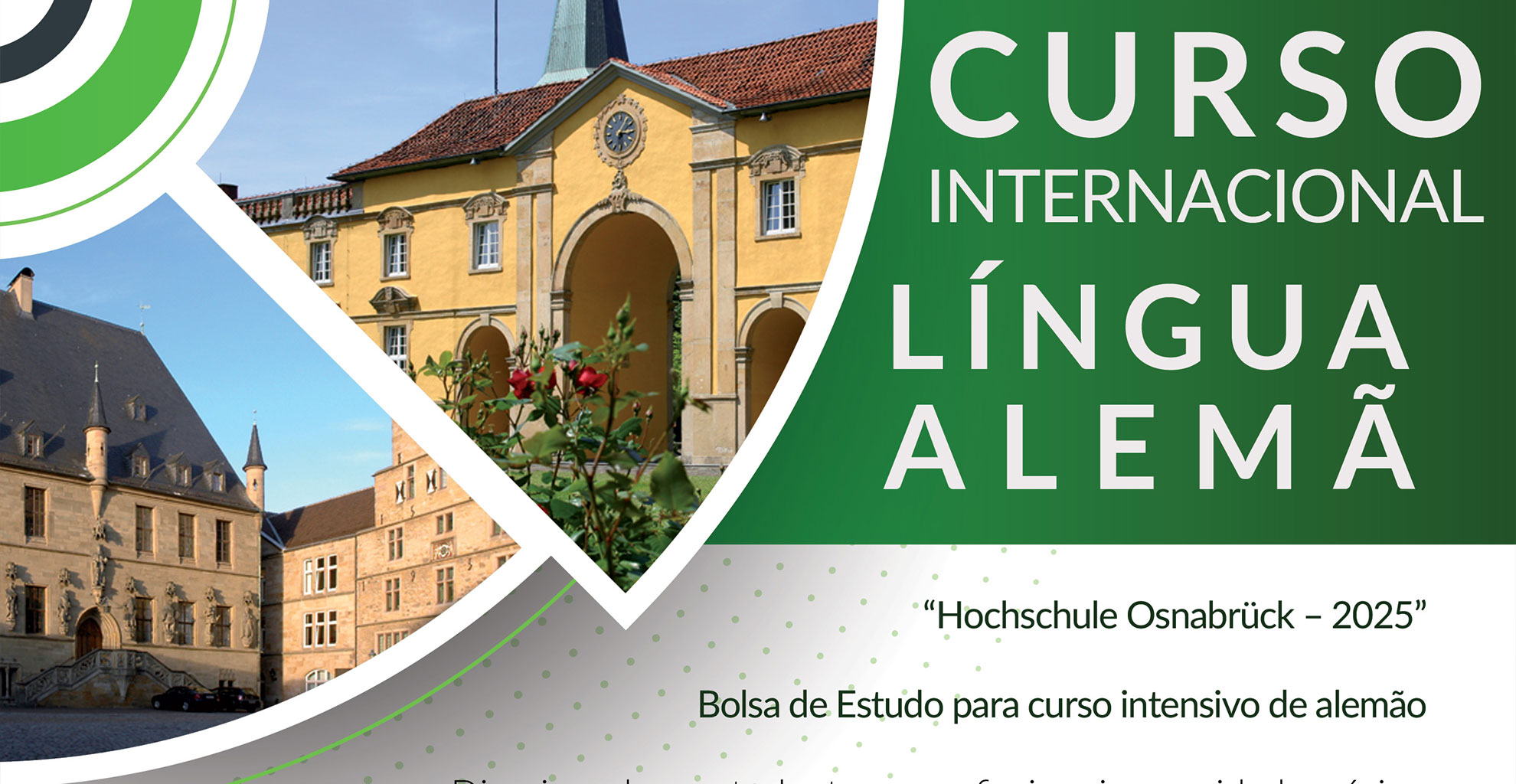 BOLSA DE ESTUDO PARA FREQUÊNCIA DE CURSO DE LÍNGUA ALEMÃ EM OSNABRÜCK 2025