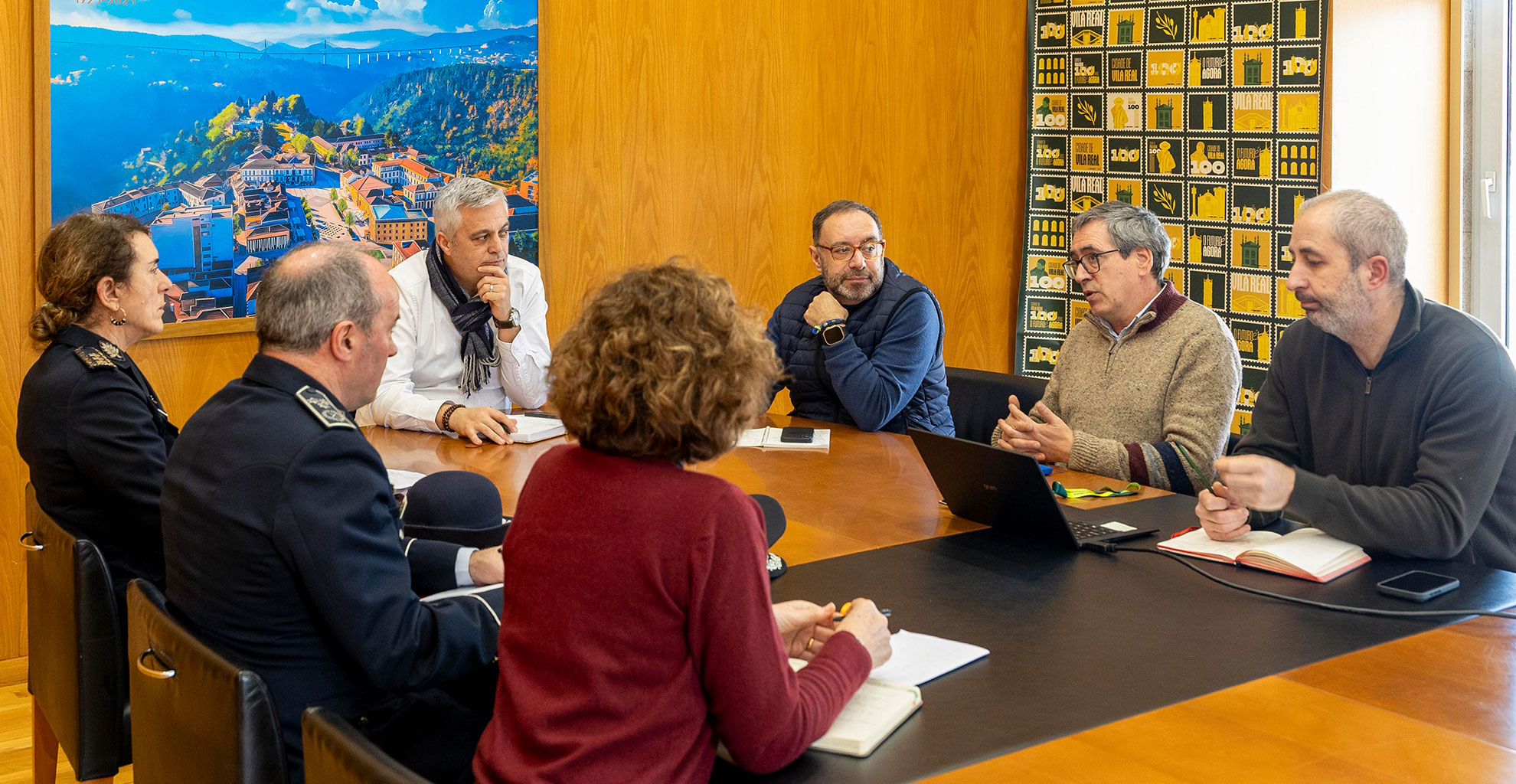 CÂMARA MUNICIPAL E PSP ARTICULAM-SE PARA A OPERACIONALIZAÇÃO DO PROJETO DO NOVO COMANDO DE VILA REAL